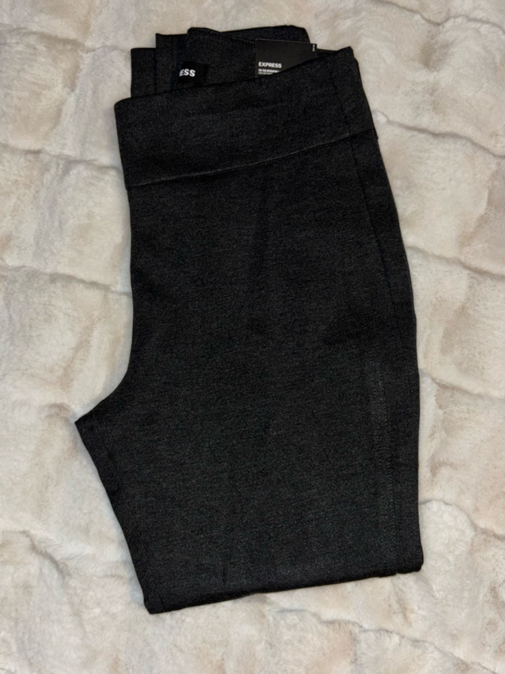 Express women Black Pull-On Knit Leggings